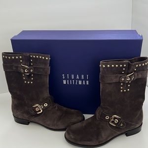 Stuart Weitzman, women’s boot, size 9.5, brown